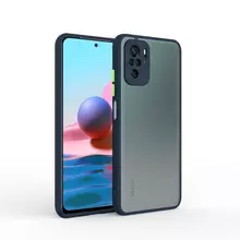 Чехол бампер для Xiaomi Poco M4 Pro 5G Anomaly Fresh Line Blue (Синий) Чехол бампер для Xiaomi Poco M4 Pro 5G Anomaly Fresh Line Blue (Синий)