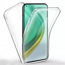 Чехол бампер для Xiaomi Mi 10T Anomaly Silicone 360 Transparent (Прозрачный)