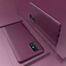 Чехол бампер для Oppo Reno 5 Lite X-level Matte Wine (Винный) Чехол бампер для Oppo Reno 5 Lite X-level Matte Wine (Винный)