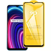 Захисне скло для Realme 6i / 5 / C3 Anomaly 9D Full Glue Tempered Glass Black (Чорний)