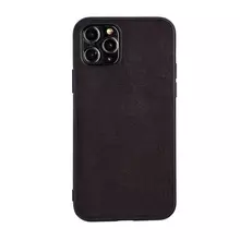 Преміальний чохол бампер для iPhone 13 Pro Max Anomaly Alcantara Black (Чорний) Преміальний чохол бампер для iPhone 13 Pro Max Anomaly Alcantara Black (Чорний)