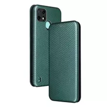 Чохол книжка для Realme C21Y / C25Y / C21 Anomaly Carbon Book Green (Зелений) Чохол книжка для Realme C21Y / C25Y / C21 Anomaly Carbon Book Green (Зелений)