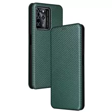 Чохол книжка для Infinix Note 12 Pro 5G Anomaly Carbon Book Green (Зелений)