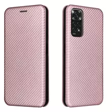 Чохол книжка для Xiaomi Poco X4 Pro 5G Anomaly Carbon Book Rose Gold (Рожеве золото) Чохол книжка для Xiaomi Poco X4 Pro 5G Anomaly Carbon Book Rose Gold (Рожеве золото)
