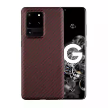 Премиальный чехол бампер для Vivo Y02 Anomaly Carbon Plaid (Закрытый модуль камеры) Red (Красный) Премиальный чехол бампер для Vivo Y02 Anomaly Carbon Plaid (Закрытый модуль камеры) Red (Красный)