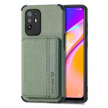 Чохол бампер для Oppo A54 Anomaly Card Holder Green (Зелений) Чохол бампер для Oppo A54 Anomaly Card Holder Green (Зелений)