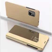 Інтерактивна чохол книжка для Infinix Note 12 Pro 5G Anomaly Clear View Gold (Золотий)