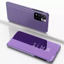 Интерактивная чехол книжка для Xiaomi Poco M4 Pro Anomaly Clear View Purple (Пурпурный) Интерактивная чехол книжка для Xiaomi Poco M4 Pro Anomaly Clear View Purple (Пурпурный)