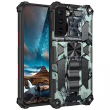 Протиударний чохол бампер для Samsung Galaxy S20 FE Anomaly Hybrid Armor (вбудована підставка) Camo / Green (Камуфляж / Зелений) Протиударний чохол бампер для Samsung Galaxy S20 FE Anomaly Hybrid Armor (вбудована підставка) Camo / Green (Камуфляж / Зелений)