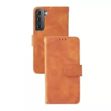 Чехол книжка для Samsung Galaxy S22 Anomaly Leather Book Brown (Коричневый) Чехол книжка для Samsung Galaxy S22 Anomaly Leather Book Brown (Коричневый)