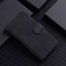 Чехол книжка для Vivo X90 Pro Anomaly Leather Book Black (Черный)