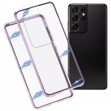 Чехол бампер для Xiaomi Redmi 10A / Redmi 9C Anomaly Magnetic 360 With Glass Purple (Пурпурный) Чехол бампер для Xiaomi Redmi 10A / Redmi 9C Anomaly Magnetic 360 With Glass Purple (Пурпурный)