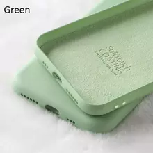 Чохол бампер для Huawei Nova 10 SE Anomaly Silicone (з мікрофіброю) Light Green (Світло зелений)