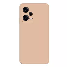 Чохол бампер для Xiaomi Redmi Note 12 Pro 5G / Poco X5 Pro Anomaly Silicone (з мікрофіброю) Sand Pink (Пісочний Рожевий)