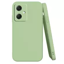 Чохол бампер для Xiaomi Redmi Note 12 Anomaly Silicone (з мікрофіброю) Light Green (Світло зелений)