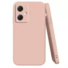 Чохол бампер для Xiaomi Redmi Note 12 Anomaly Silicone (з мікрофіброю) Sand Pink (Пісочний Рожевий)
