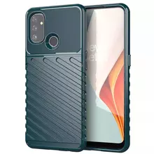 Противоударный чехол бампер для Infinix Hot 12 Pro Anomaly Thunder Green (Зеленый)