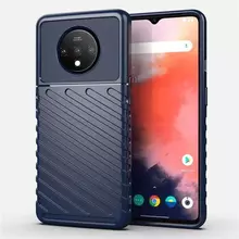 Противоударный чехол бампер для Infinix Note 12 Pro / 12 (2023) Anomaly Thunder Blue (Синий)