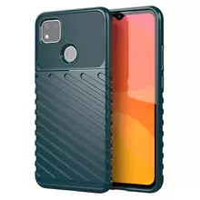 Протиударний чохол бампер для Xiaomi Poco C40 / Redmi 10C Anomaly Thunder Green (Зелений)