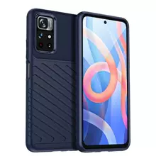 Протиударний чохол бампер для Xiaomi Poco M4 Pro Anomaly Thunder Blue (Синій) Протиударний чохол бампер для Xiaomi Poco M4 Pro Anomaly Thunder Blue (Синій)