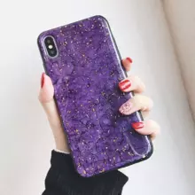 Чехол бампер для Motorola Moto E32 / G22 Anomaly Cosmo Purple (Пурпурный)