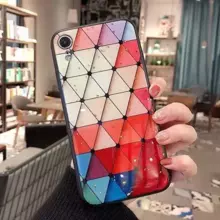 Чехол бампер для Motorola Moto E32 / G22 Anomaly Cosmo Triangular (Треугольный)