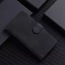 Чехол книжка для Realme 10 Pro Anomaly Leather Book Black (Черный)