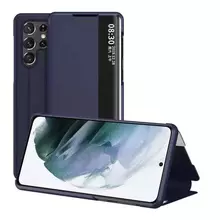 Інтерактивна чохол книжка для Samsung Galaxy S23 Ultra Anomaly Smart Window Blue (Синій) Інтерактивна чохол книжка для Samsung Galaxy S23 Ultra Anomaly Smart Window Blue (Синій)