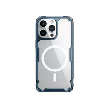 Чехол бампер Nillkin TPU Nature Pro Magnetic для iPhone 14 Plus Blue (Синий) Чехол бампер Nillkin TPU Nature Pro Magnetic для iPhone 14 Plus Blue (Синий)