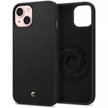 Премиальный чехол бампер Cyrill Leather Brick для iPhone 14 Plus Black (Черный) Премиальный чехол бампер Cyrill Leather Brick для iPhone 14 Plus Black (Черный)