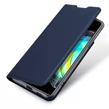 Чохол книжка для Motorola Edge 20 Pro Dux Ducis Skin Pro Blue (Синій)