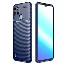 Протиударний чохол бампер для Realme C21Y / C25Y / C21 Ipaky Lasy Blue (Синій) Протиударний чохол бампер для Realme C21Y / C25Y / C21 Ipaky Lasy Blue (Синій)