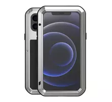 Протиударний чохол бампер для vivo V25 Pro Love Mei PowerFull Silver (Сріблястий) Протиударний чохол бампер для vivo V25 Pro Love Mei PowerFull Silver (Сріблястий)