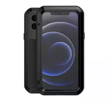 Протиударний чохол бампер для vivo V25 Pro Love Mei PowerFull Black (Чорний) Протиударний чохол бампер для vivo V25 Pro Love Mei PowerFull Black (Чорний)