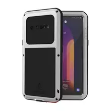 Протиударний чохол бампер для Google Pixel 7 Love Mei PowerFull Silver (Сріблястий)