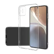 Ультратонкий чохол бампер для Motorola Moto G32 Anomaly Jelly Transparent (Прозорий)