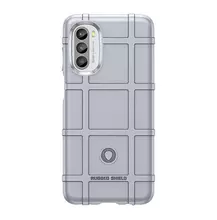 Протиударний чохол бампер для Motorola Moto G62 5G Anomaly Rugged Shield Grey (Сірий)