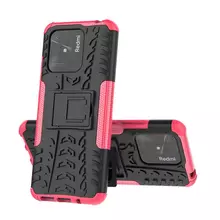 Противоударный чехол бампер для Xiaomi Poco C40 / Redmi 10C Nevellya Case (встроенная подставка) Pink (Розовый) Противоударный чехол бампер для Xiaomi Poco C40 / Redmi 10C Nevellya Case (встроенная подставка) Pink (Розовый)
