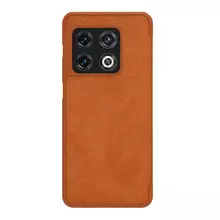 Чехол книжка Nillkin Qin для OnePlus 10 Pro Brown (Коричневый) Чехол книжка Nillkin Qin для OnePlus 10 Pro Brown (Коричневый)