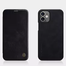 Чехол книжка Nillkin Qin для Xiaomi Redmi Note 12 Black (Черный)