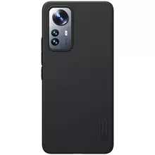 Противоударный чехол бампер Nillkin Super Frosted Shield для Xiaomi 12 Lite Black (Черный) Противоударный чехол бампер Nillkin Super Frosted Shield для Xiaomi 12 Lite Black (Черный)