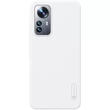 Противоударный чехол бампер Nillkin Super Frosted Shield для Xiaomi 12 Lite White (Белый) Противоударный чехол бампер Nillkin Super Frosted Shield для Xiaomi 12 Lite White (Белый)