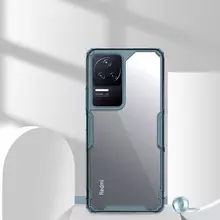 Чехол бампер Nillkin TPU Nature для Xiaomi Poco F4 / Redmi K50 / Redmi K50 Pro / Redmi K40S Blue (Синий) Чехол бампер Nillkin TPU Nature для Xiaomi Poco F4 / Redmi K50 / Redmi K50 Pro / Redmi K40S Blue (Синий)