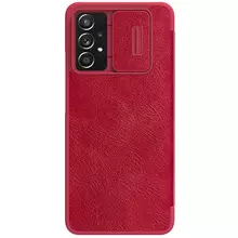 Чохол книжка Nillkin Qin Pro (шторка на камеру) для Samsung Galaxy A73 5G Red (Червоний) Чохол книжка Nillkin Qin Pro (шторка на камеру) для Samsung Galaxy A73 5G Red (Червоний)
