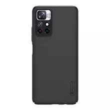 Протиударний чохол бампер Nillkin Super Frosted Shield для Xiaomi Poco M4 Pro Black (Чорний) Протиударний чохол бампер Nillkin Super Frosted Shield для Xiaomi Poco M4 Pro Black (Чорний)