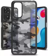 Протиударний чохол бампер Ringke Fusion для Xiaomi Redmi Note 12 Camo / Black (Камуфляж / Чорний) Протиударний чохол бампер Ringke Fusion для Xiaomi Redmi Note 12 Camo / Black (Камуфляж / Чорний)