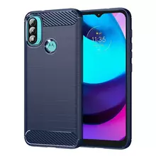 Протиударний чохол бампер для Motorola Moto G52 iPaky Carbon Fiber Blue (Синій) Протиударний чохол бампер для Motorola Moto G52 iPaky Carbon Fiber Blue (Синій)