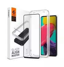 Защитное стекло Spigen ALM GLASS FC (с трафаретом для поклейки) для Samsung Galaxy M53 Black (Черный) AGL04620 Защитное стекло Spigen ALM GLASS FC (с трафаретом для поклейки) для Samsung Galaxy M53 Black (Черный) AGL04620