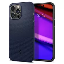 Протиударний чохол бампер Spigen Mag Armor MagSafe для iPhone 14 Pro Max Navy Blue (Темно синій) ACS04845