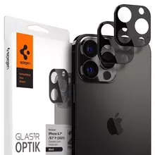 Защитное стекло для камеры Spigen Optik Lens Protector (2 шт. в комплекте) для iPhone 13 Pro / iPhone 13 Pro Max Black (Черный) AGL03381 Защитное стекло для камеры Spigen Optik Lens Protector (2 шт. в комплекте) для iPhone 13 Pro / iPhone 13 Pro Max Black (Черный) AGL03381